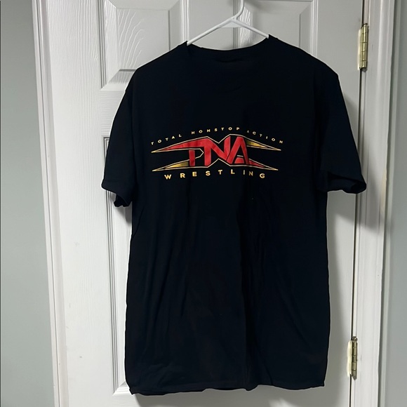 TNA Wrestling Black T-Shirt - Picture 1 of 2